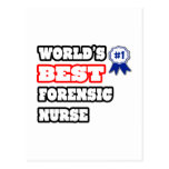 World's Best Forensic Nurse Post Card