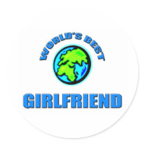 World's Best Girlfriend Sticker