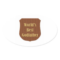 World's Best Godfather Sticker