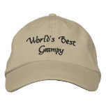 World's Best Grampy Baseball Cap