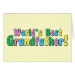 World's Best Grandfather Greeting Card
