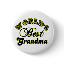 World's Best Grandma Button
