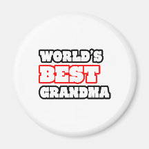 World's Best Grandma Magnet