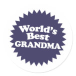 World's Best Grandma Sticker