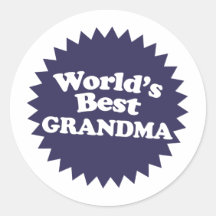 World's Best Grandma Sticker
