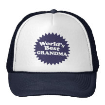 World's Best Grandma Trucker Hat