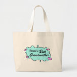 Worlds Best Grandmother Tote Bags