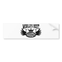 World's Best Grandpa Bumper Stickers
