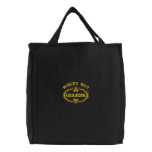 Worlds Best Grandpa Embroidered Bag