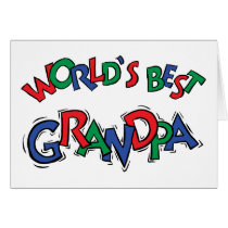 World's Best Grandpa Gift Cards
