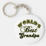 World's Best Grandpa Gifts and Apparel Key Chains
