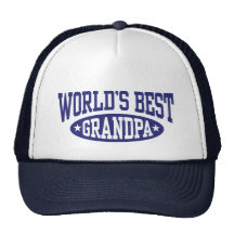 World's Best Grandpa Mesh Hat