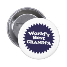 World's Best Grandpa Pin
