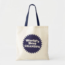 World's Best Grandpa Tote Bag