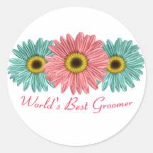 World's Best Groomer Sticker