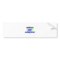 World's Best Hair Stylist Bumper Stickers