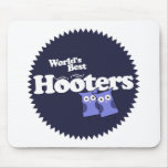 World's Best Hooters Boobs Bewbs mousepads