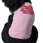 Worlds Best Hunting Dog Pink Camo T-Shirt pet clothing