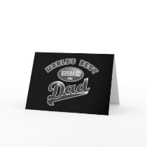 World's Best Husband & Dad Greeting Cards