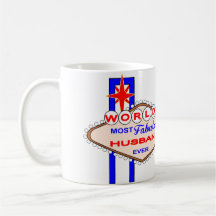 WORLD'S BEST HUSBAND TAZA DE CAFÉ