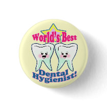 Worlds Best Hygienist Pins