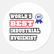World's Best Industrial Hygienist Sticker