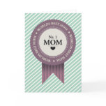 WORLDS BEST MOM BADGE PURPLE