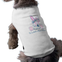 World's Best Mom (bunnies) Doggie T-shirt
