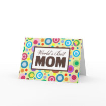 World's Best MOM Card