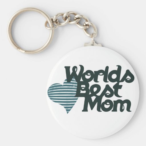 Worlds Best Mom Key Chains