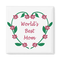 World's Best Mom magnet
