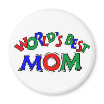 Worlds Best Mom Magnet