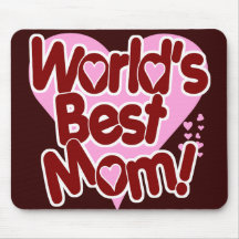 World's Best Mom Mouse Mat