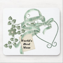 World's Best Mom Mousepad mousepads