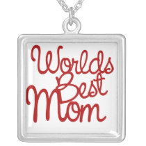 Worlds Best Mom Pendants
