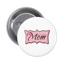 World's Best Mom Plaque Pins