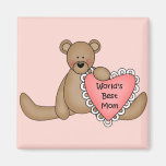 World's Best Mom Refrigerator Magnets