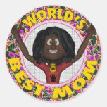 World's Best Mom Stickers