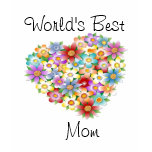 World's Best Mom Tee Shirt for Mother's Day