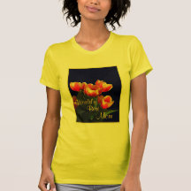 World's Best Mom Tulip T-Shirt