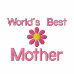 World's Best Mother Embroidered Shirt embroidered shirts