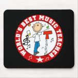 World's Best Music Teacher Mouse Mats