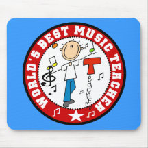 World's Best Music Teacher Mousepad