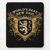 World's Best New Dad Mouse Mat