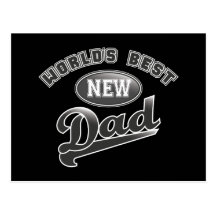 World's Best New Dad Post Cards