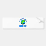 World's Best Niece Bumper Stickers