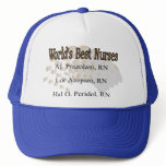 "World's Best Nurses" --Hilarious Nurse Gifts hats