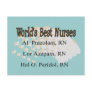 "World's Best Nurses" --Hilarious Nurse Gifts Post Card