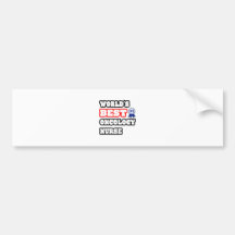 World's Best Oncology Nurse Bumper Stickers