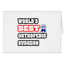 World's Best Orthopedic Surgeon Cards